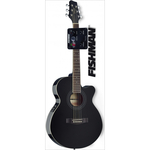 Мини джамбо гитара с датчиком Stagg SA40MJCFI/12-BK, фото 